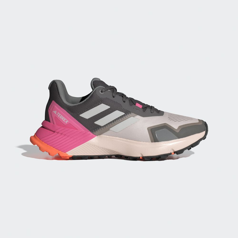 Foto 3 pulgar | Tenis de Trail Running Terrex Soulstride Adidas Rosa para Mujer