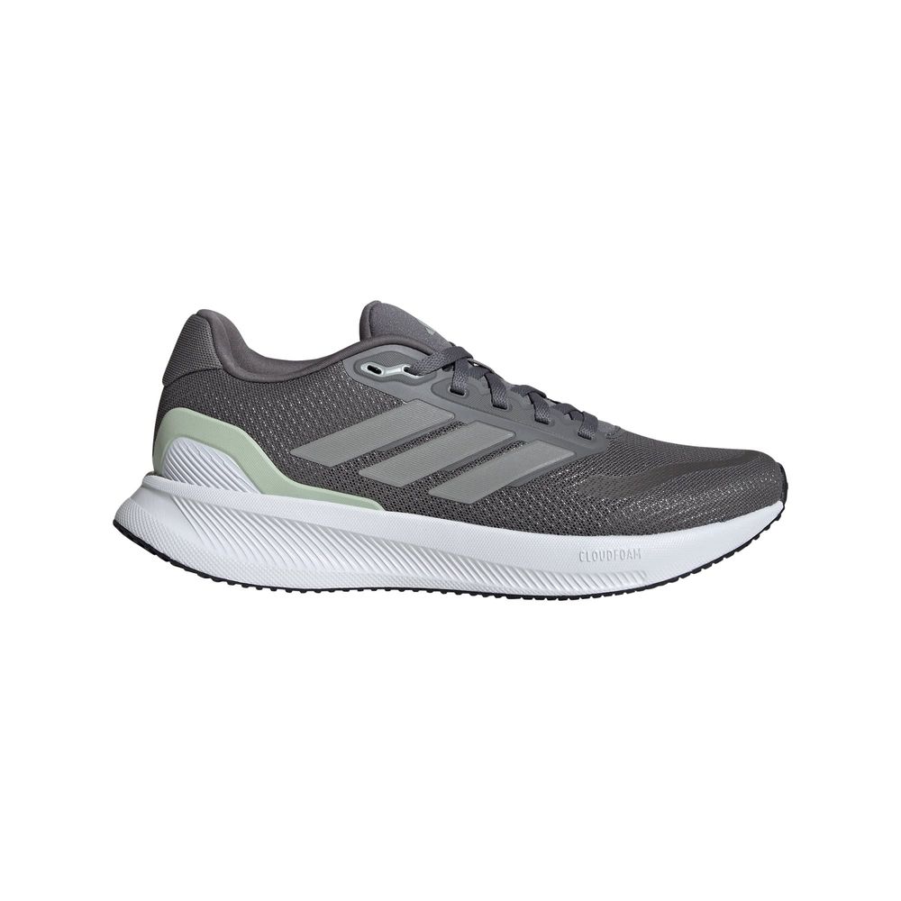 Foto 1 | Tenis de Running Runfalcon 5 Adidas Gris para Mujer