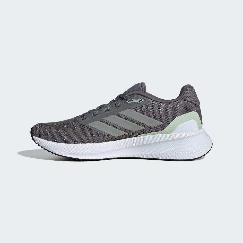 Foto 3 | Tenis de Running Runfalcon 5 Adidas Gris para Mujer