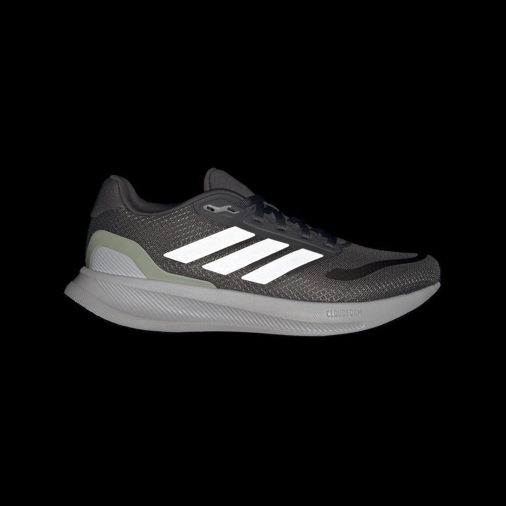 Foto 5 pulgar | Tenis de Running Runfalcon 5 Adidas Gris para Mujer