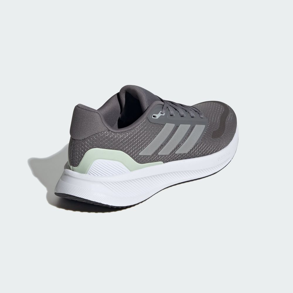 Foto 9 pulgar | Tenis de Running Runfalcon 5 Adidas Gris para Mujer