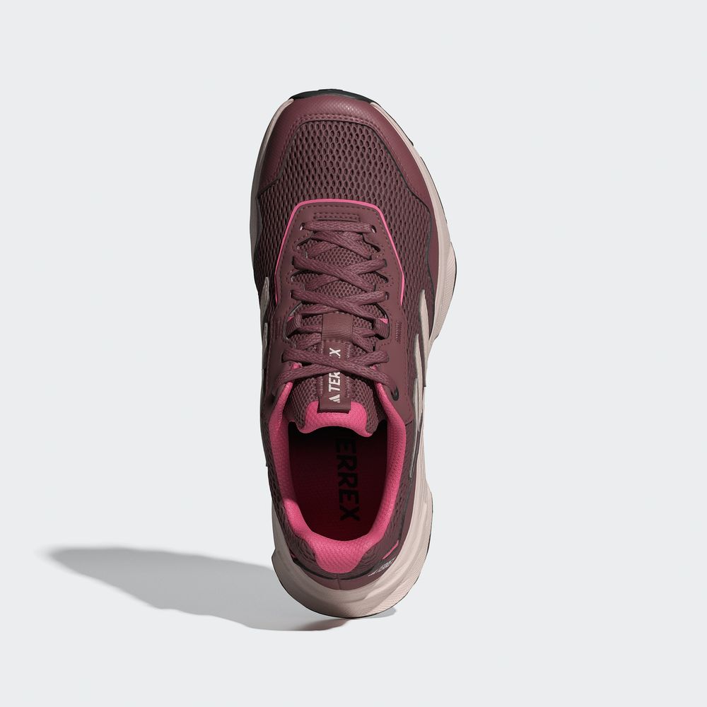 Foto 4 | Tenis Adidas Tracefinder Granate para Mujer