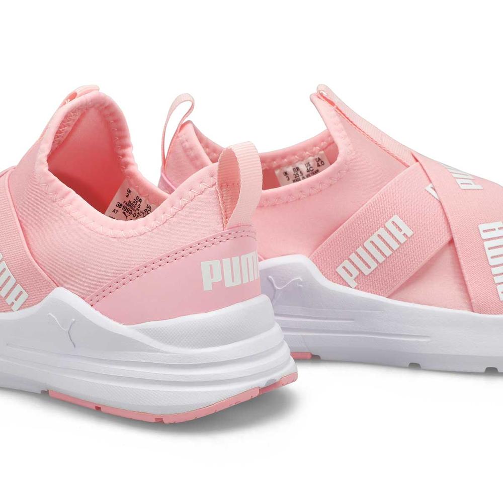Foto 3 | Tenis Puma Wired Run Slip On Jr Para Mujer