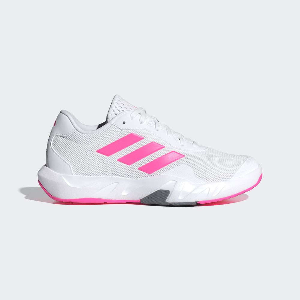 Foto 2 | Tenis de Entrenamiento Amplimove Adidas Blancos para Mujer