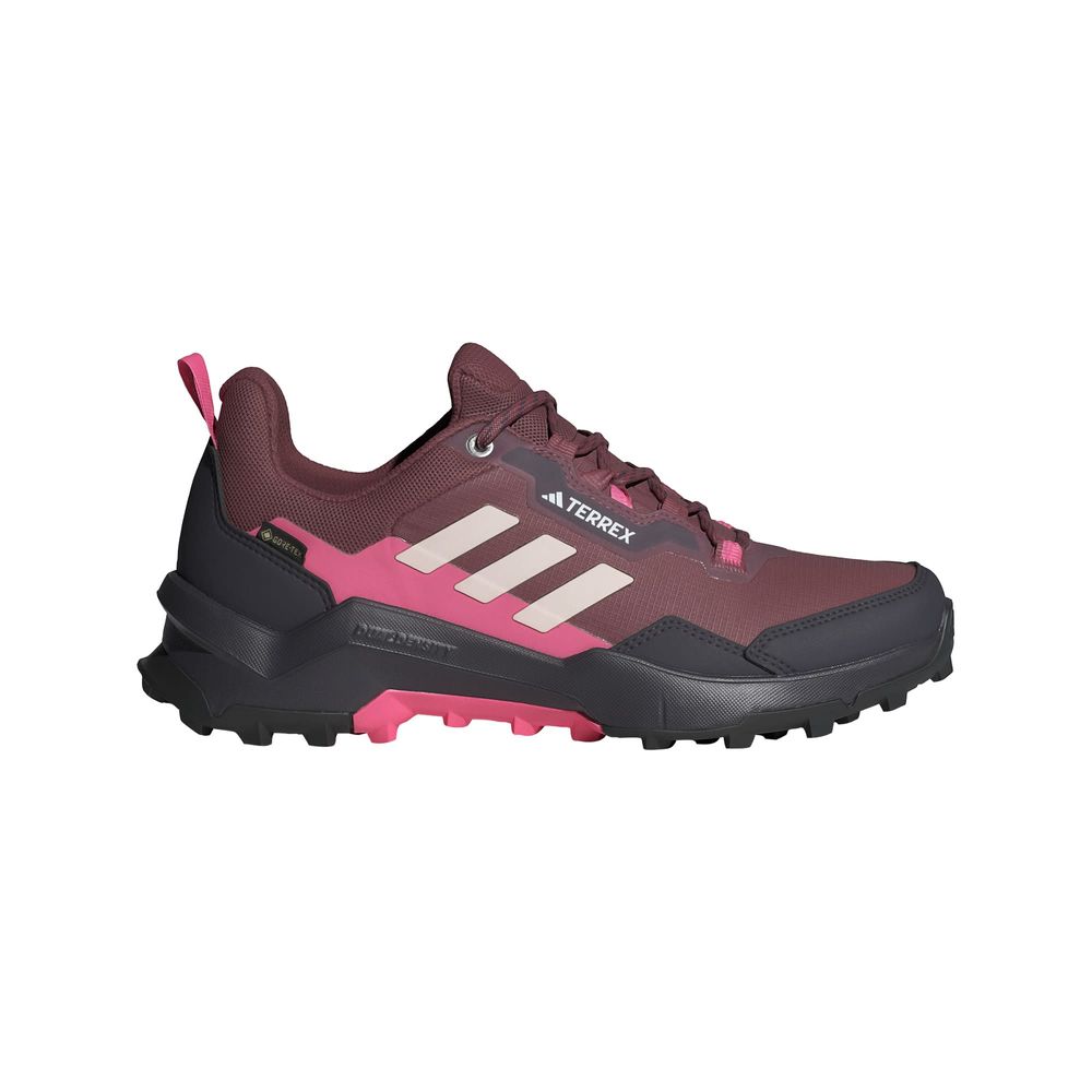 Foto 1 | Tenis de Senderismo Terrex Ax4 Gore-Tex Adidas Granate para Mujer