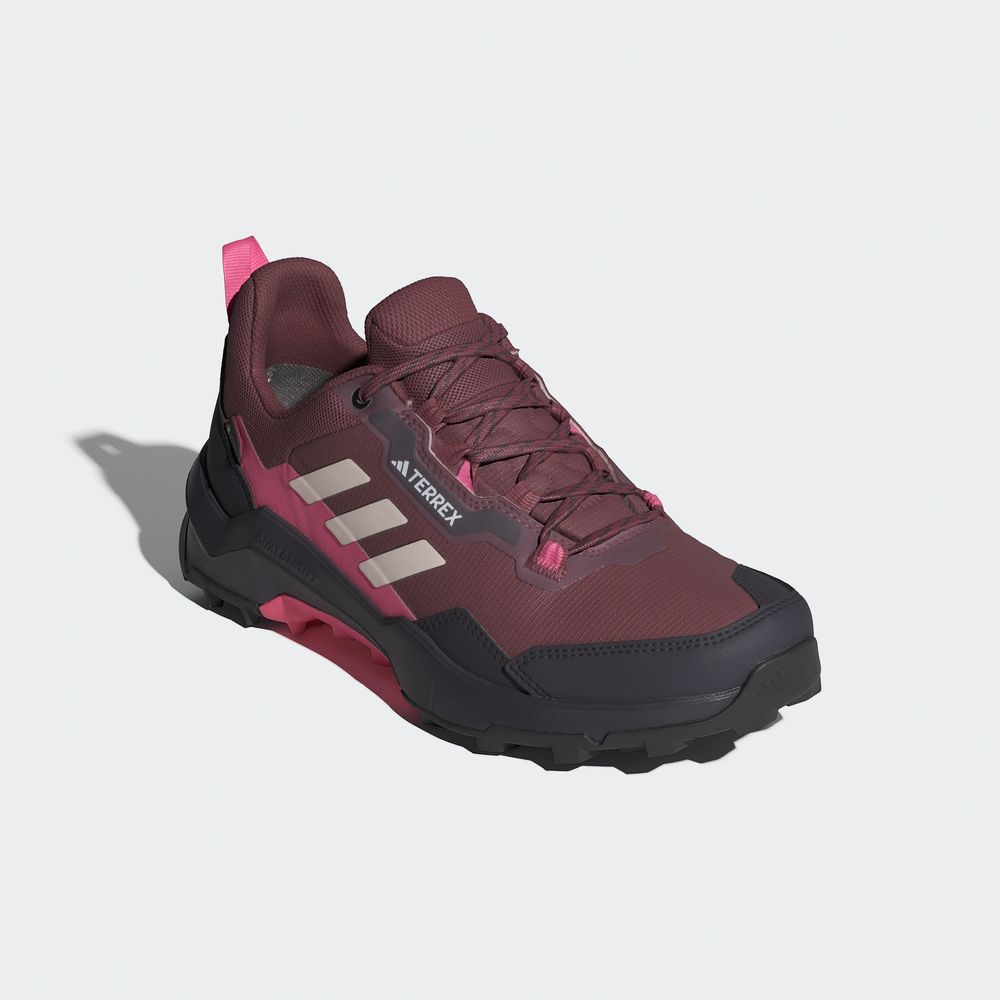 Foto 6 | Tenis de Senderismo Terrex Ax4 Gore-Tex Adidas Granate para Mujer