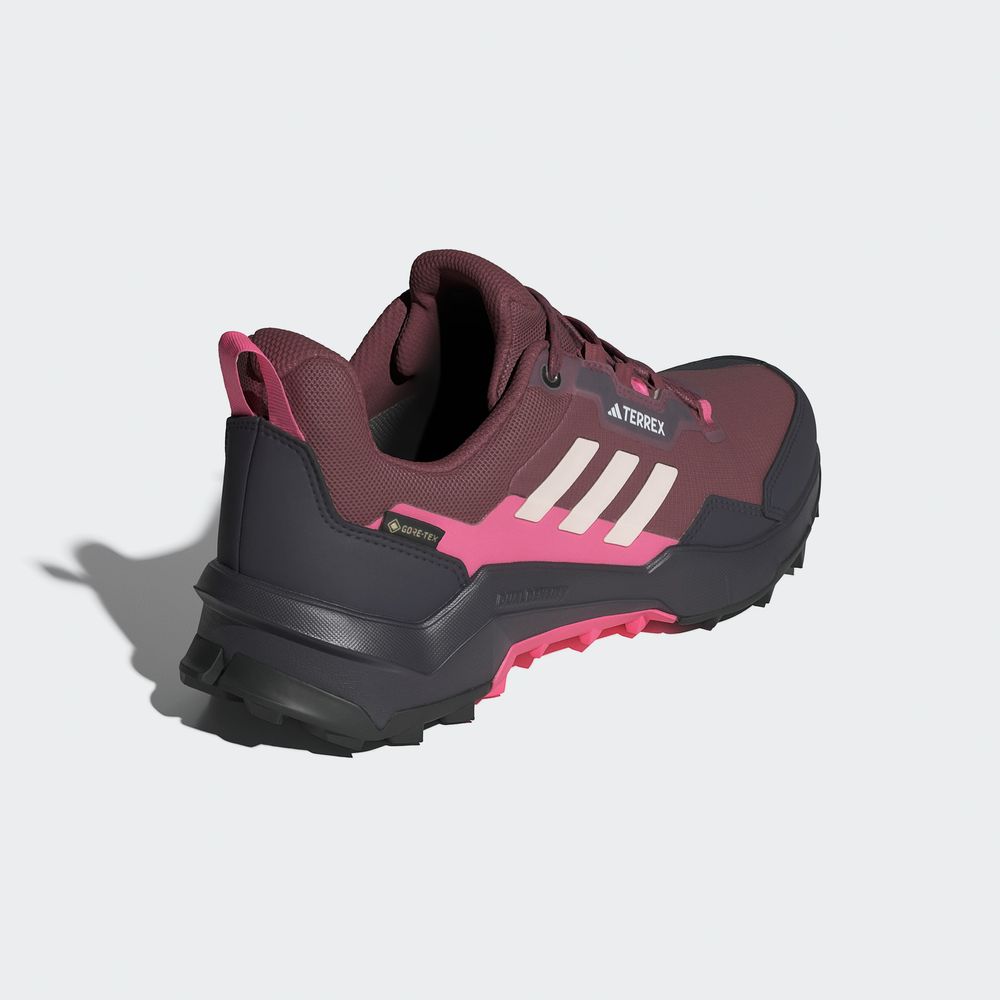 Foto 7 | Tenis de Senderismo Terrex Ax4 Gore-Tex Adidas Granate para Mujer