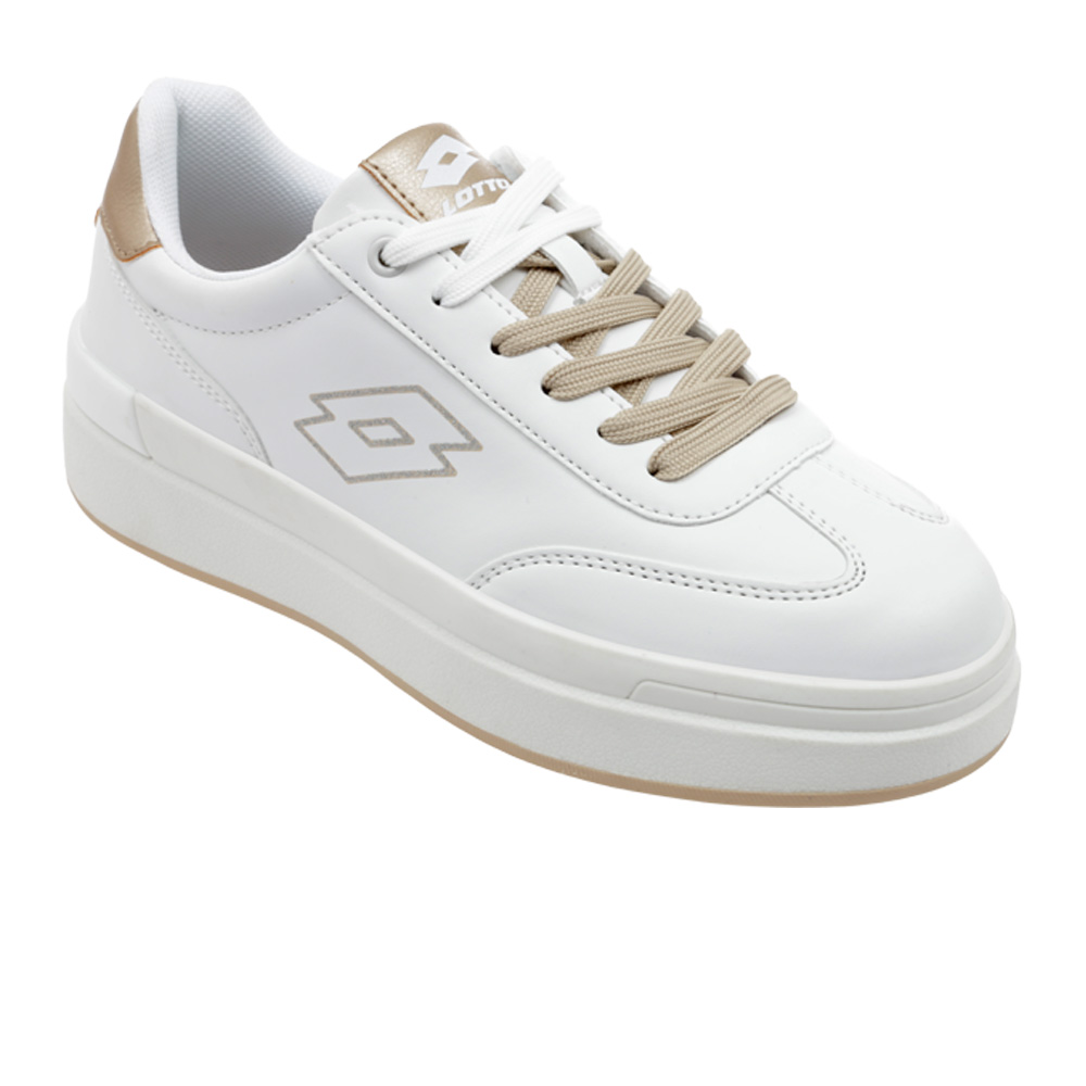 Foto 2 pulgar | Tenis Lotto Nate Blanco-Beige