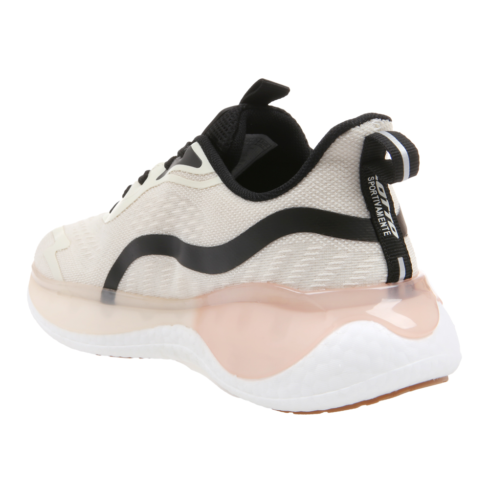 Foto 4 pulgar | Tenis Lotto Glide Beige para Mujer