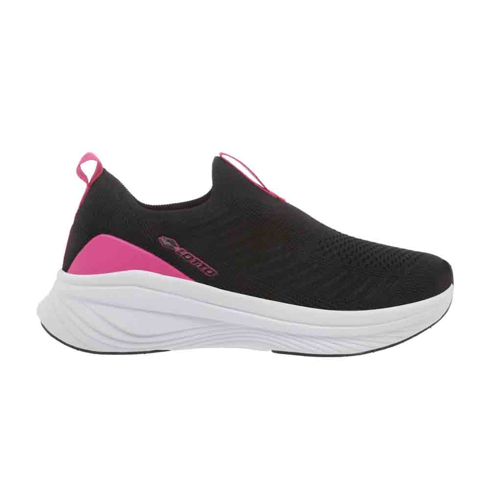 Foto 3 pulgar | Tenis Lotto Mujer Top Color Negro