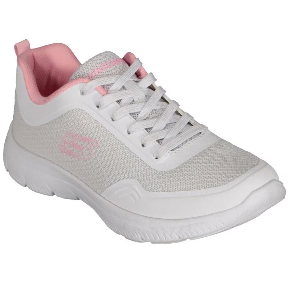 Foto 4 pulgar | Tenis Skechers Summits Para Mujer 10001mxwpk Gris