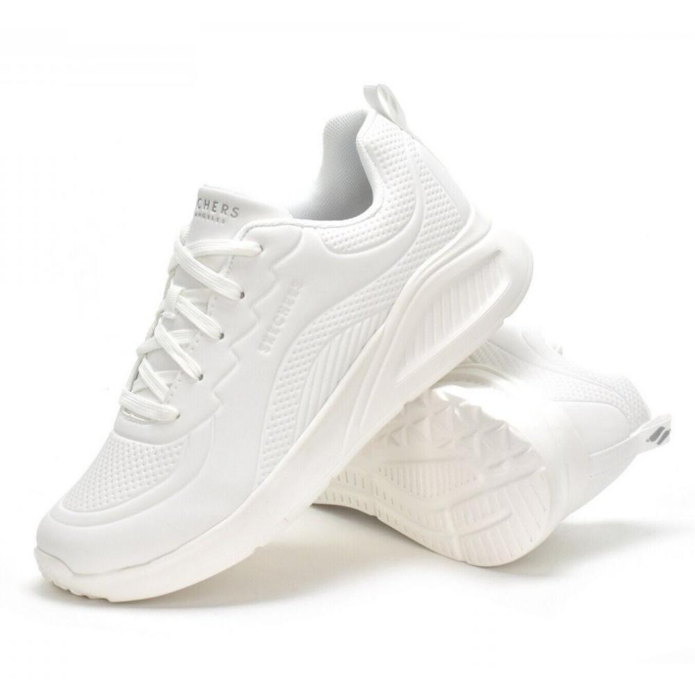 Foto 4 pulgar | Tenis Skechers Uno Lite-lighter Para Mujer 177288wht Blanco