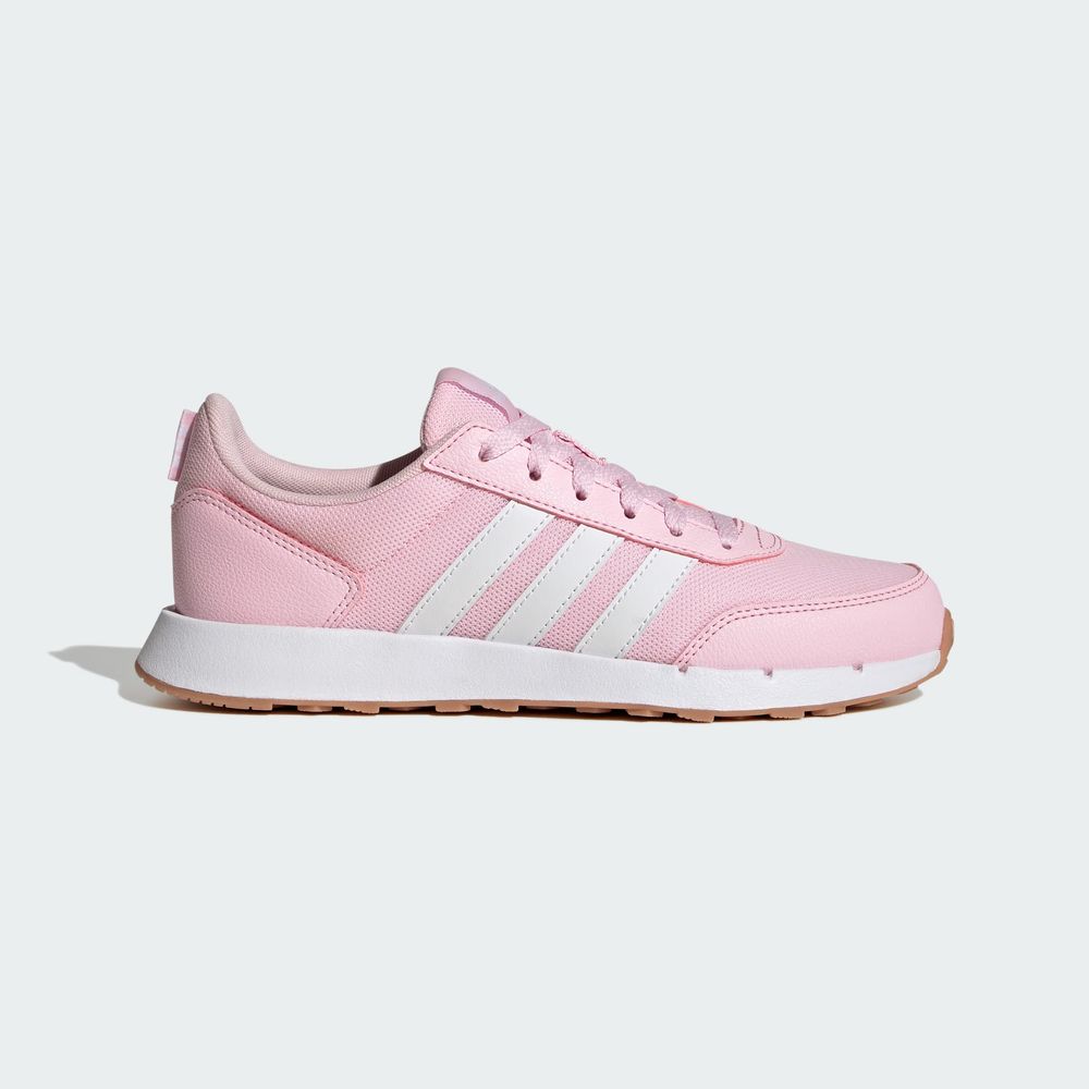 Foto 2 | Tenis Run 50s Adidas Rosa Mujer