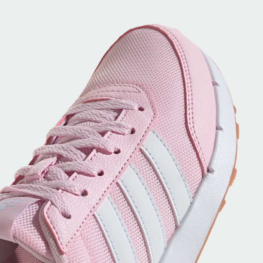 Foto 8 | Tenis Run 50s Adidas Rosa Mujer