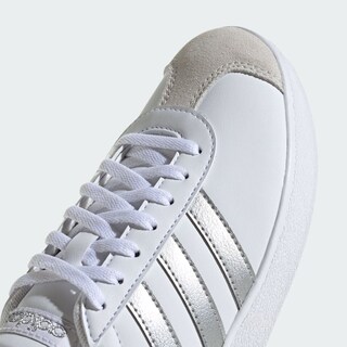 Foto 8 | Tenis Adidas Vl Court Base Blancos para Mujer