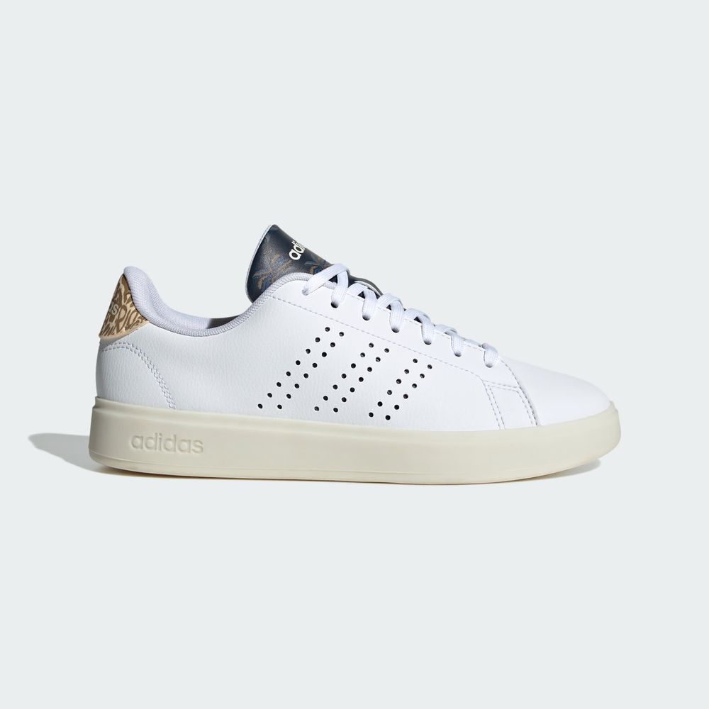 Foto 2 | Tenis Adidas Advantage 2.0 Blancos para Mujer