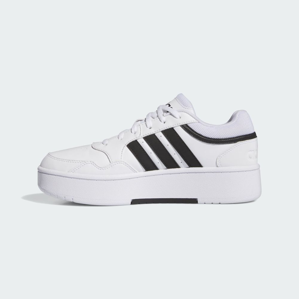 Foto 3 | Tenis Adidas Hoops 3.0 Bold Blancos para Mujer