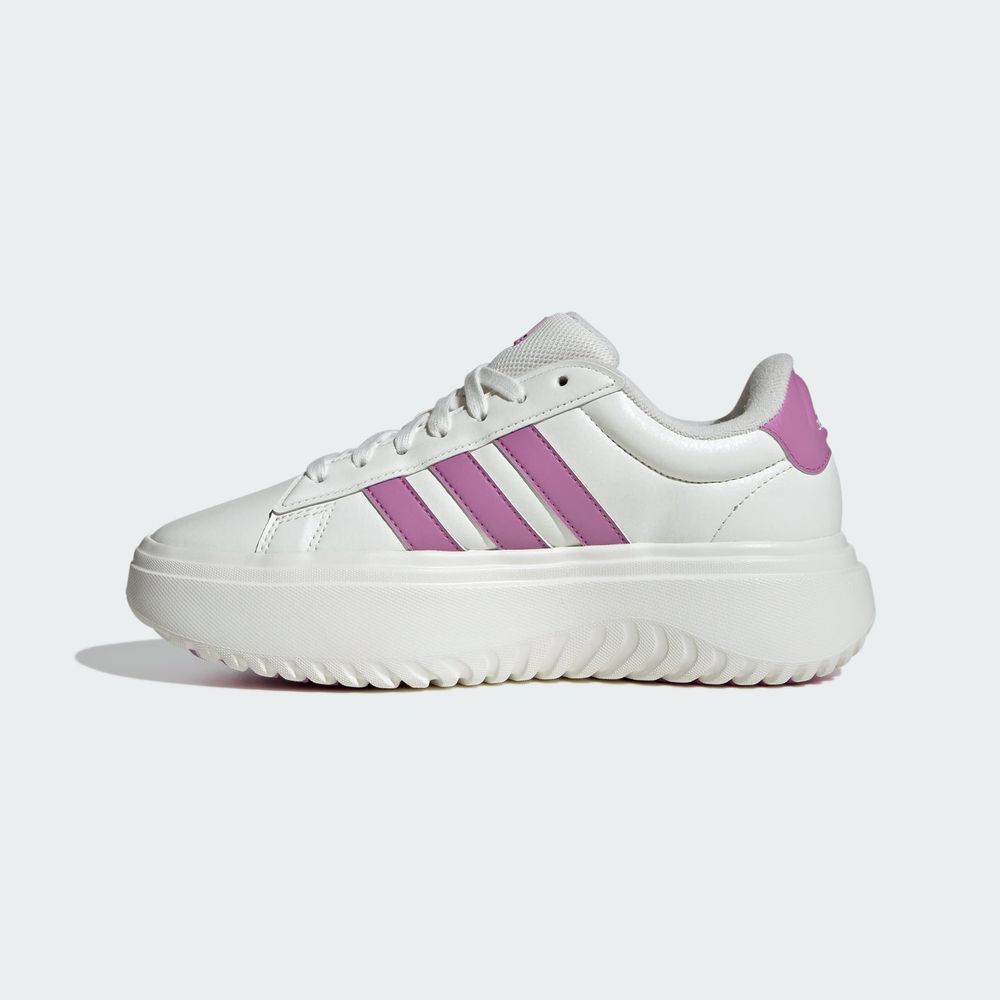 Foto 4 pulgar | Tenis Adidas Grand Court Platforma para Mujer