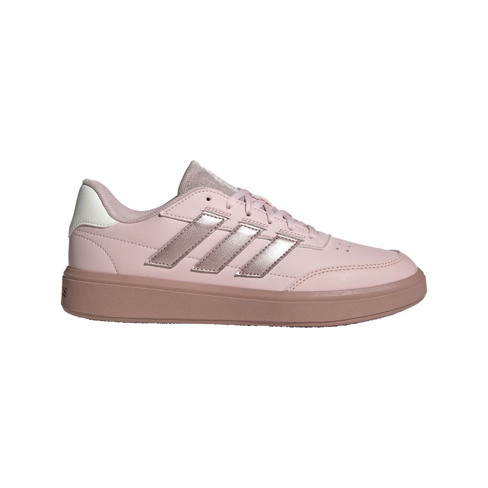 Foto 2 pulgar | Tenis Courtblock Adidas Rosa Mujer