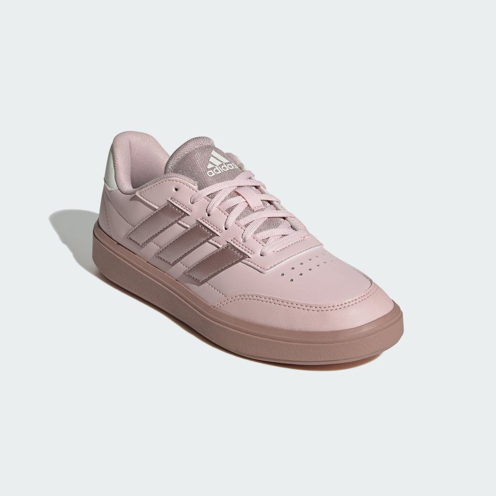 Foto 7 pulgar | Tenis Courtblock Adidas Rosa Mujer