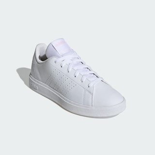 Foto 7 | Tenis Advantage Base 2.0 Adidas Blancos para Mujer