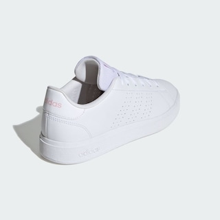 Foto 8 | Tenis Advantage Base 2.0 Adidas Blancos para Mujer