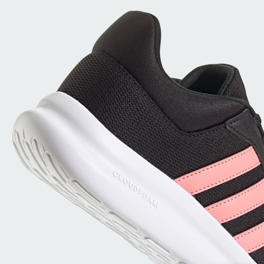 Foto 8 | Tenis Lite Racer 4.0 Adidas Negro Mujer