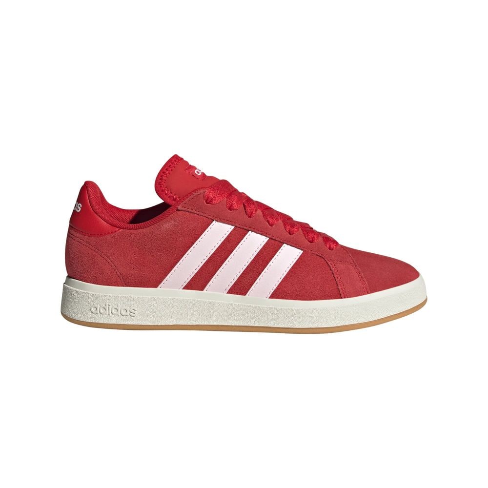 Tenis Grand Court Base 00s Adidas Rojo Mujer Coppel