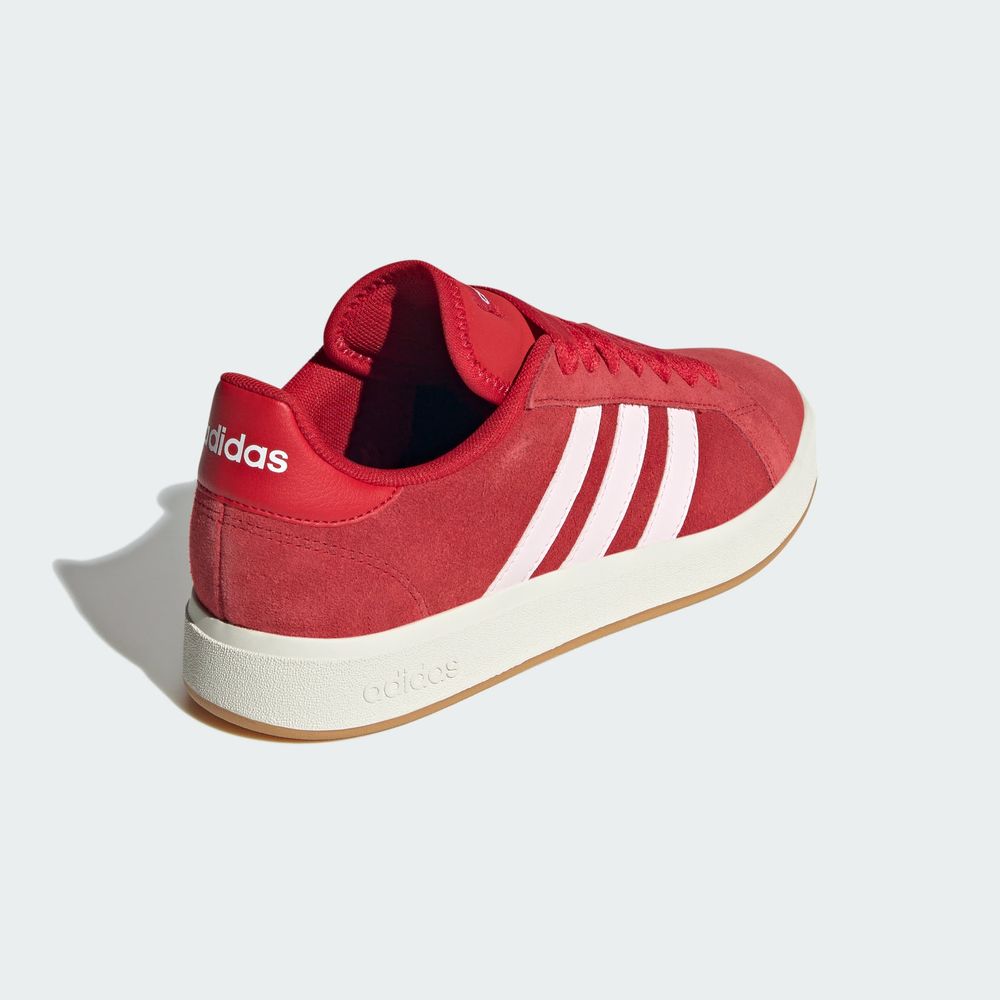 Foto 8 pulgar | Tenis Grand Court Base 00s Adidas Rojo Mujer