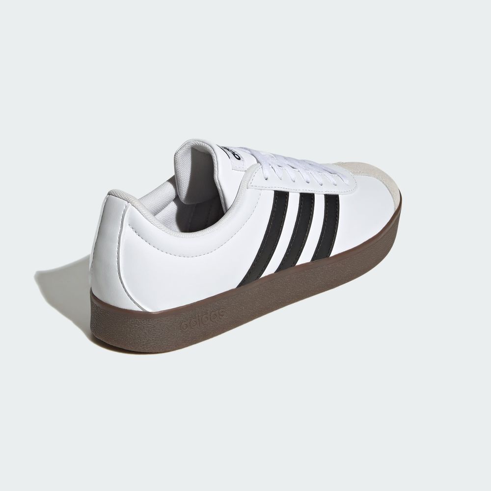 Foto 7 | Tenis Vl Court Base Adidas Blanco Mujer