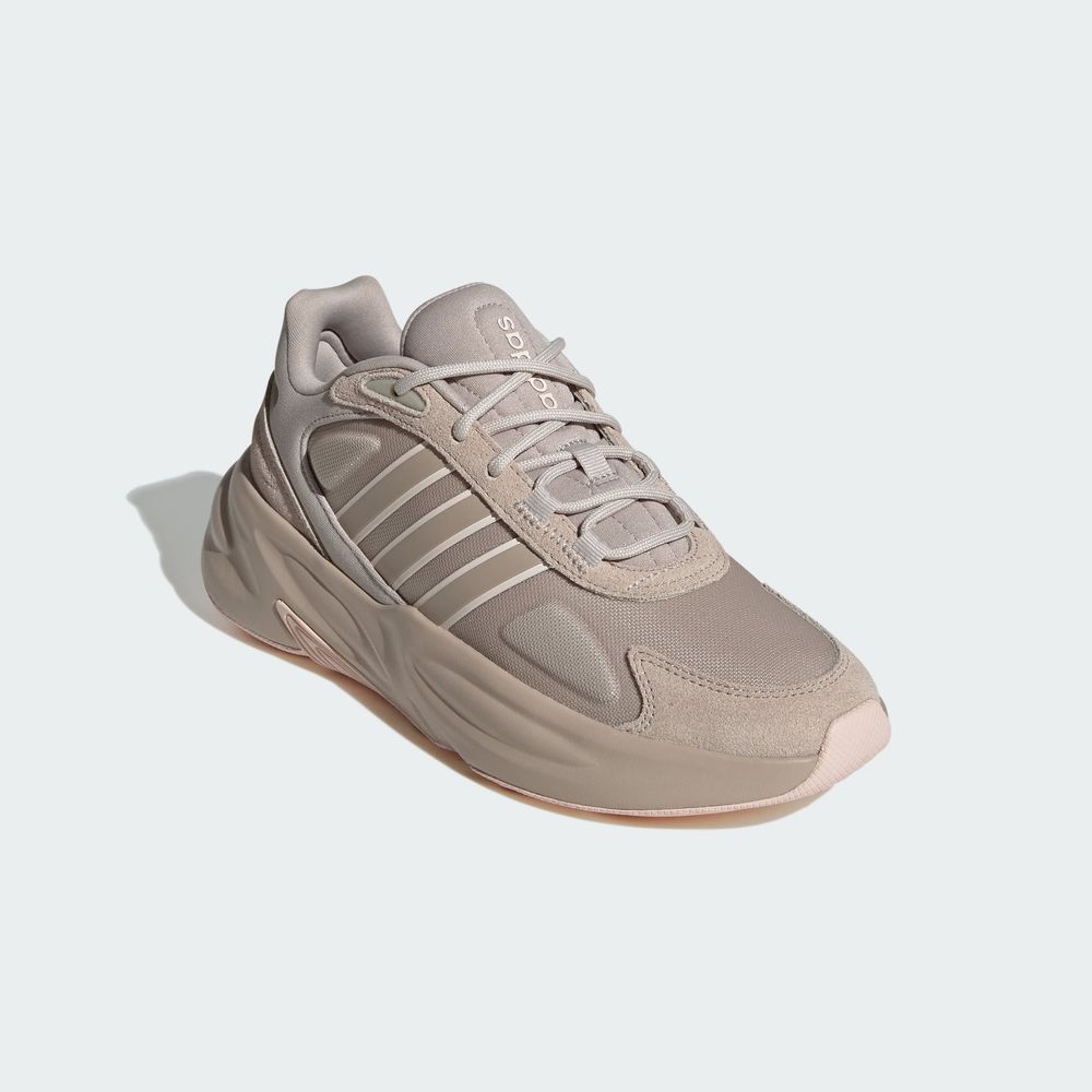 Foto 7 pulgar | Tenis Ozelle Cloudfoam Adidas Beige Mujer