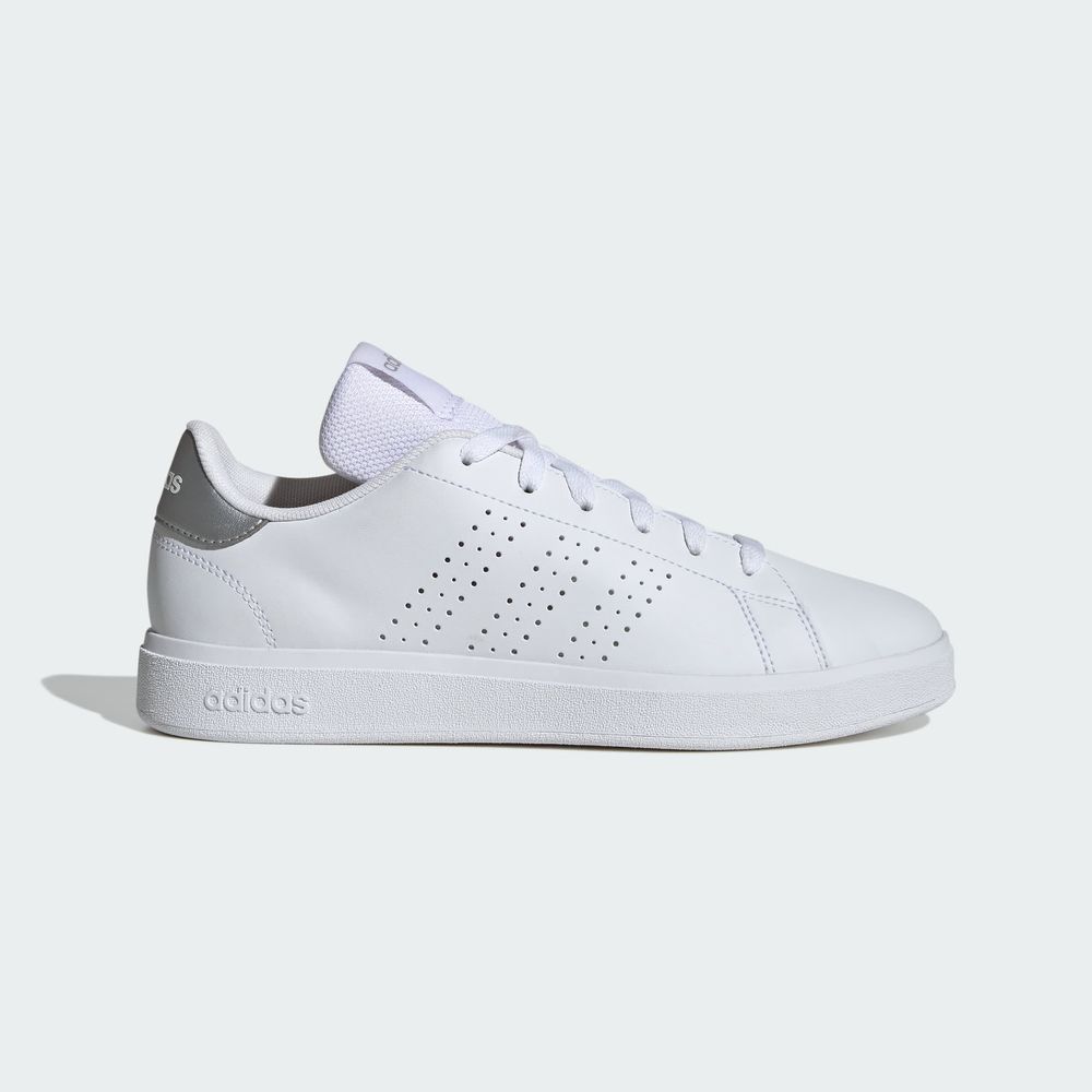 Foto 2 | Tenis Adidas Advantage Base 2.0 Blancos para Mujer