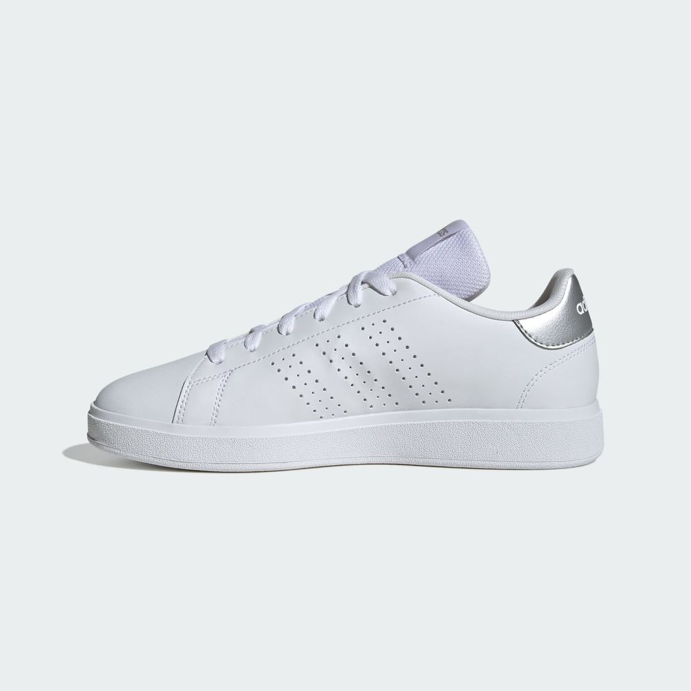 Foto 4 pulgar | Tenis Adidas Advantage Base 2.0 Blancos para Mujer