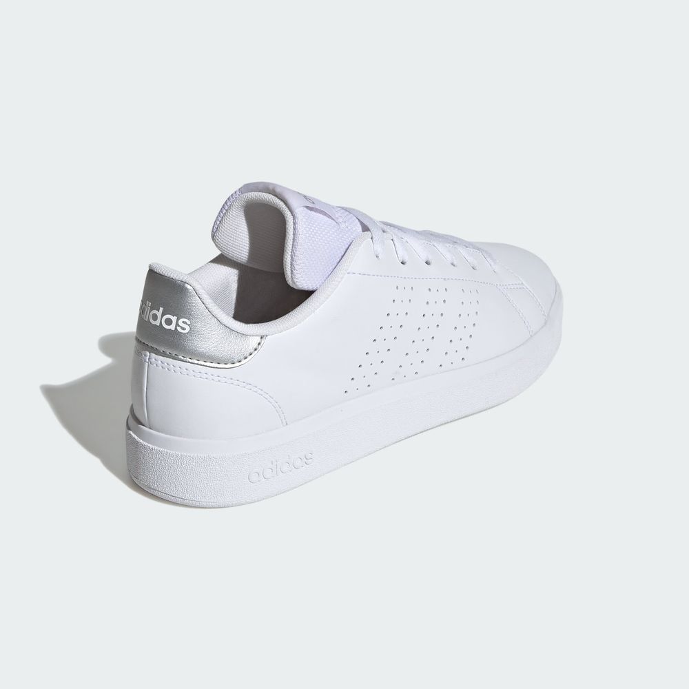 Foto 7 | Tenis Adidas Advantage Base 2.0 Blancos para Mujer