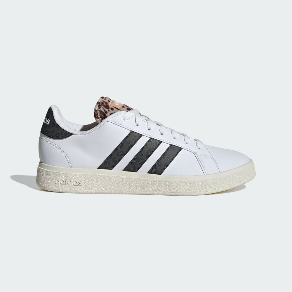 Foto 3 pulgar | Tenis Adidas Grand Court Base 2.0 Adidas Blanco Mujer