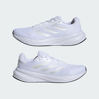 Foto 8 | Tenis Response Adidas Blanco Mujer