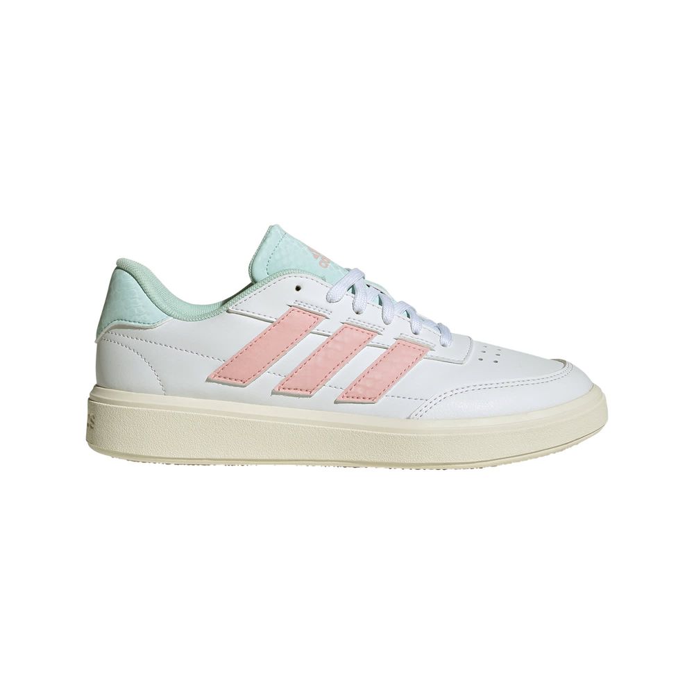 Foto 2 pulgar | Tenis Courtblock Adidas Blancos para Mujer