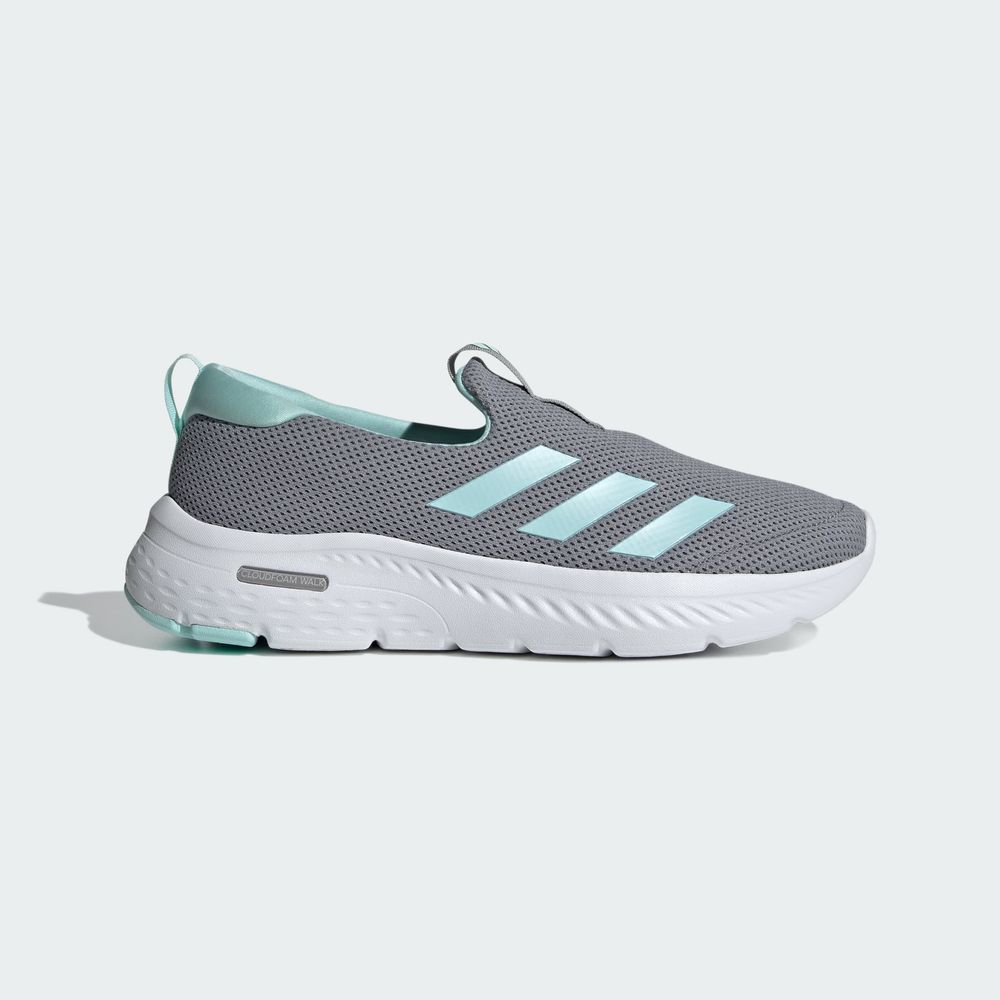 Foto 2 | Tenis Cloudfoam Move Lounger Adidas Gris para Mujer