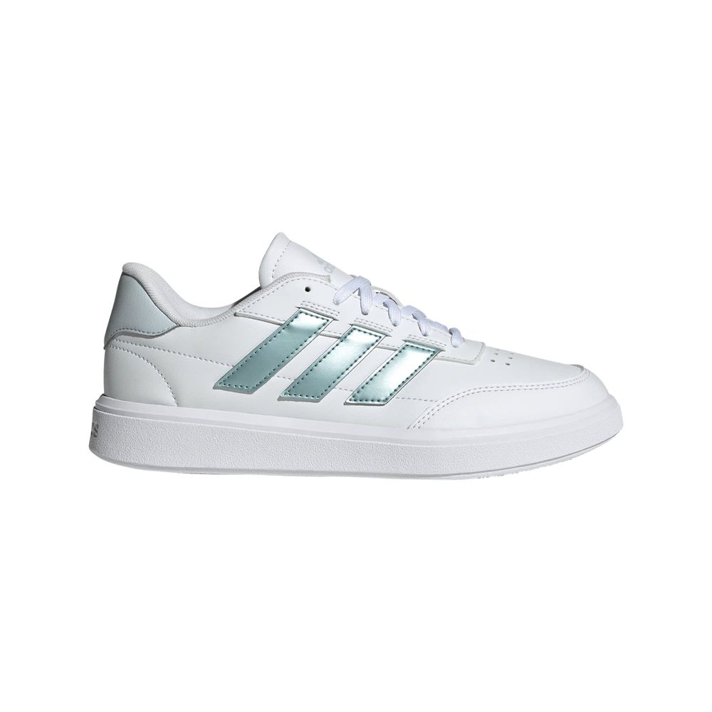 Foto 2 pulgar | Tenis Courtblock Adidas Blancos para Mujer