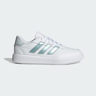Foto 2 | Tenis Courtblock Adidas Blancos para Mujer