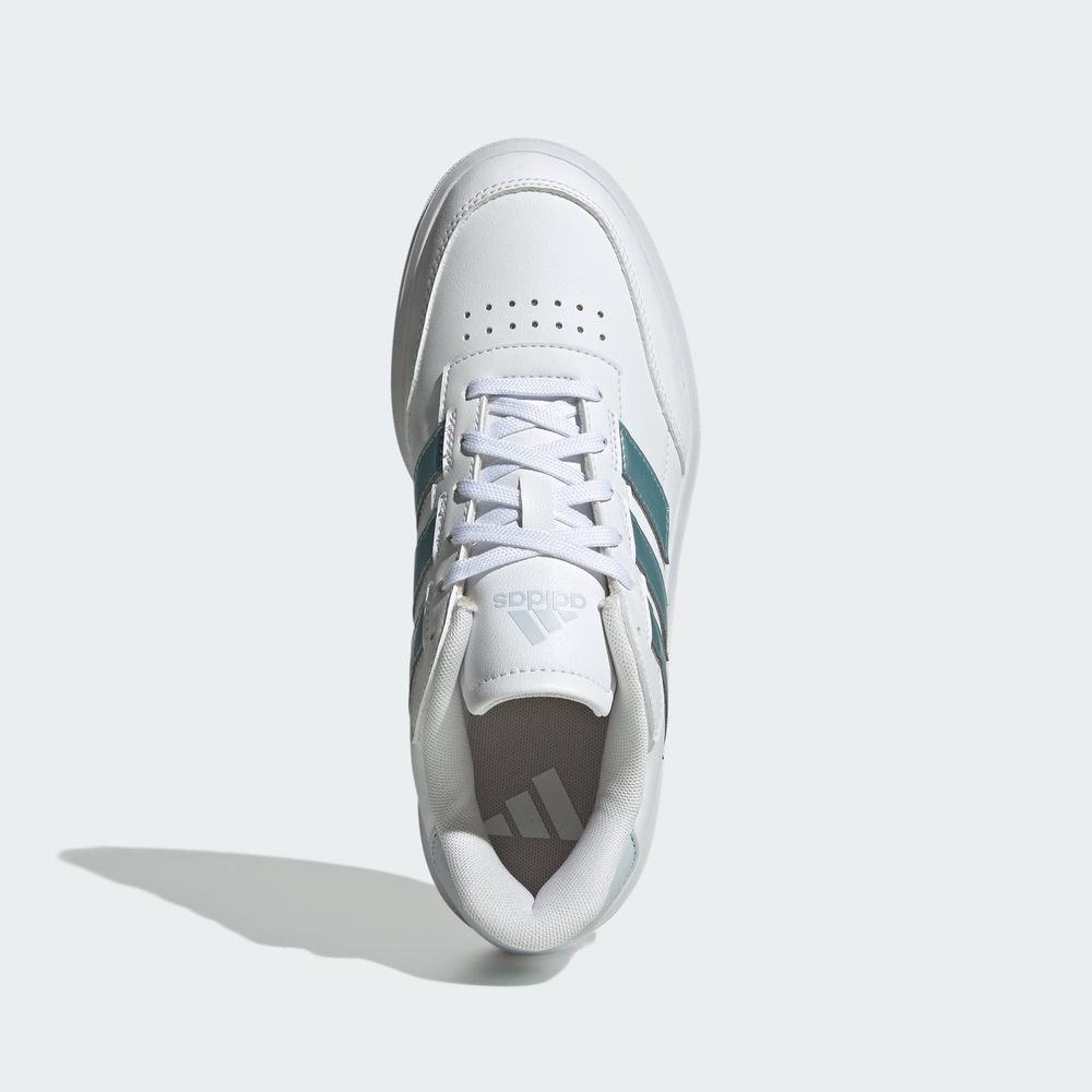 Foto 5 pulgar | Tenis Courtblock Adidas Blancos para Mujer