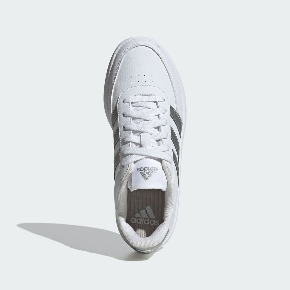 Foto 5 pulgar | Tenis Adidas Breaknet 2.0 Blanco para Mujer