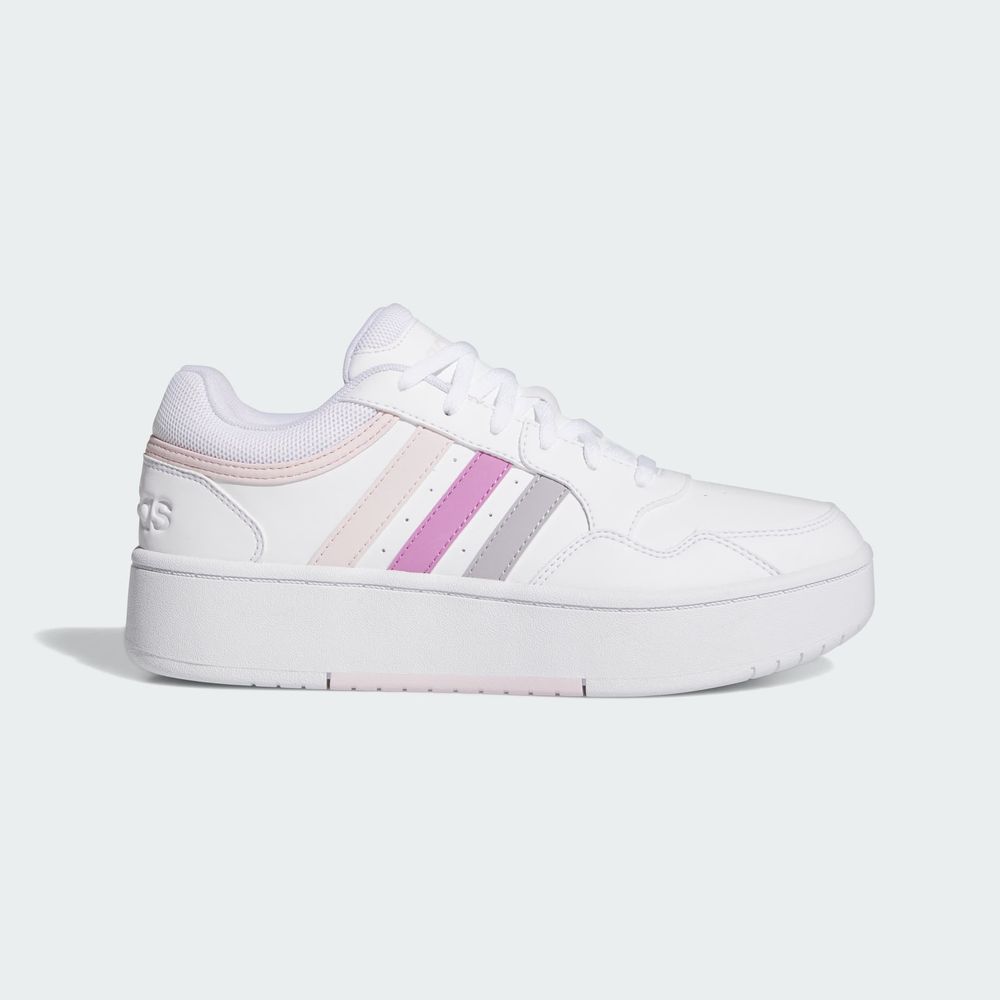 Foto 3 pulgar | Tenis Adidas Hoops 3.0 Bold Blanco para Mujer