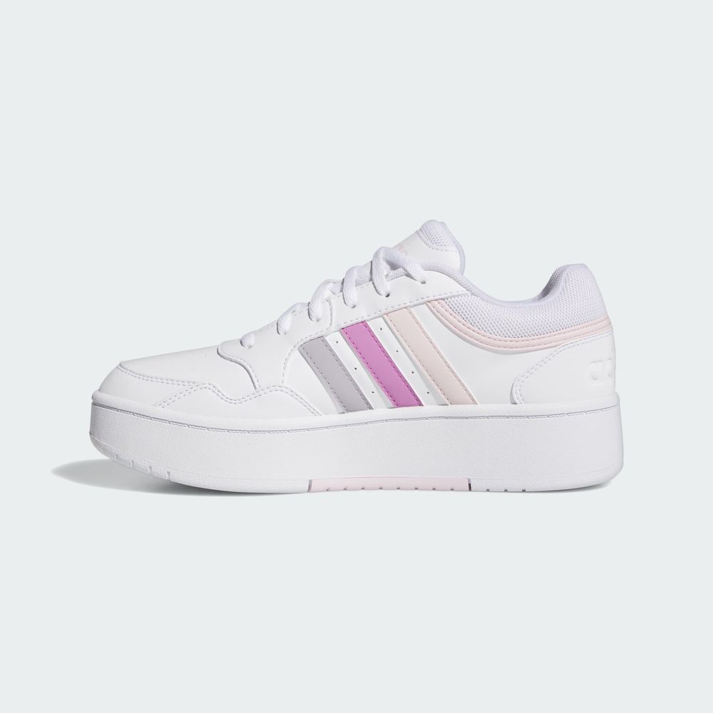 Foto 4 pulgar | Tenis Adidas Hoops 3.0 Bold Blanco para Mujer