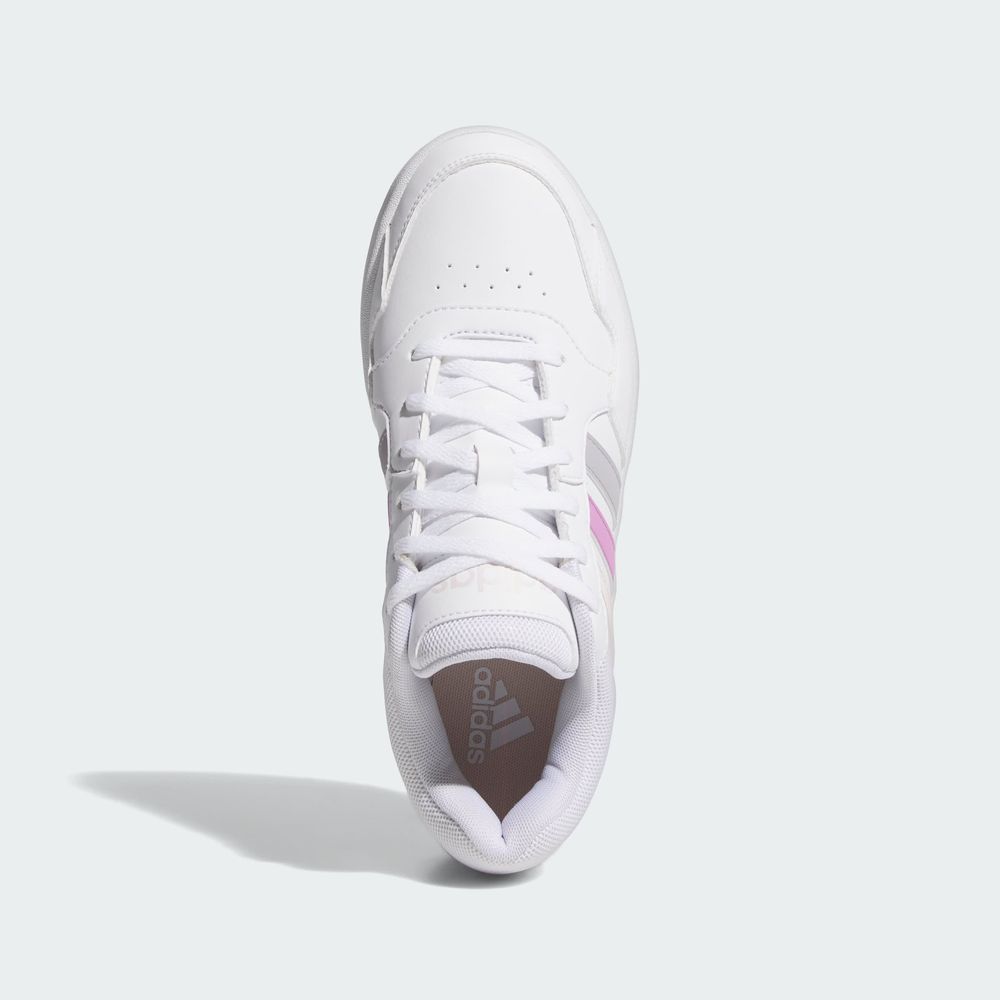 Foto 5 pulgar | Tenis Adidas Hoops 3.0 Bold Blanco para Mujer