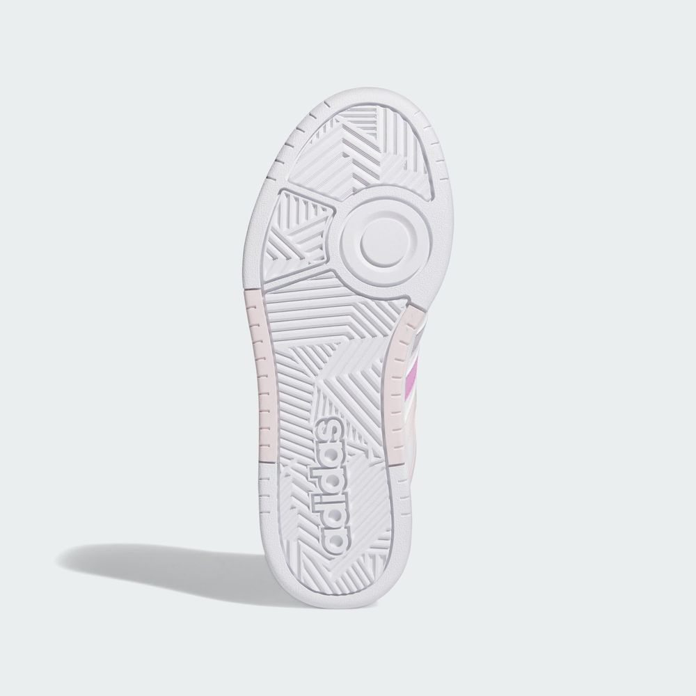 Foto 6 pulgar | Tenis Adidas Hoops 3.0 Bold Blanco para Mujer