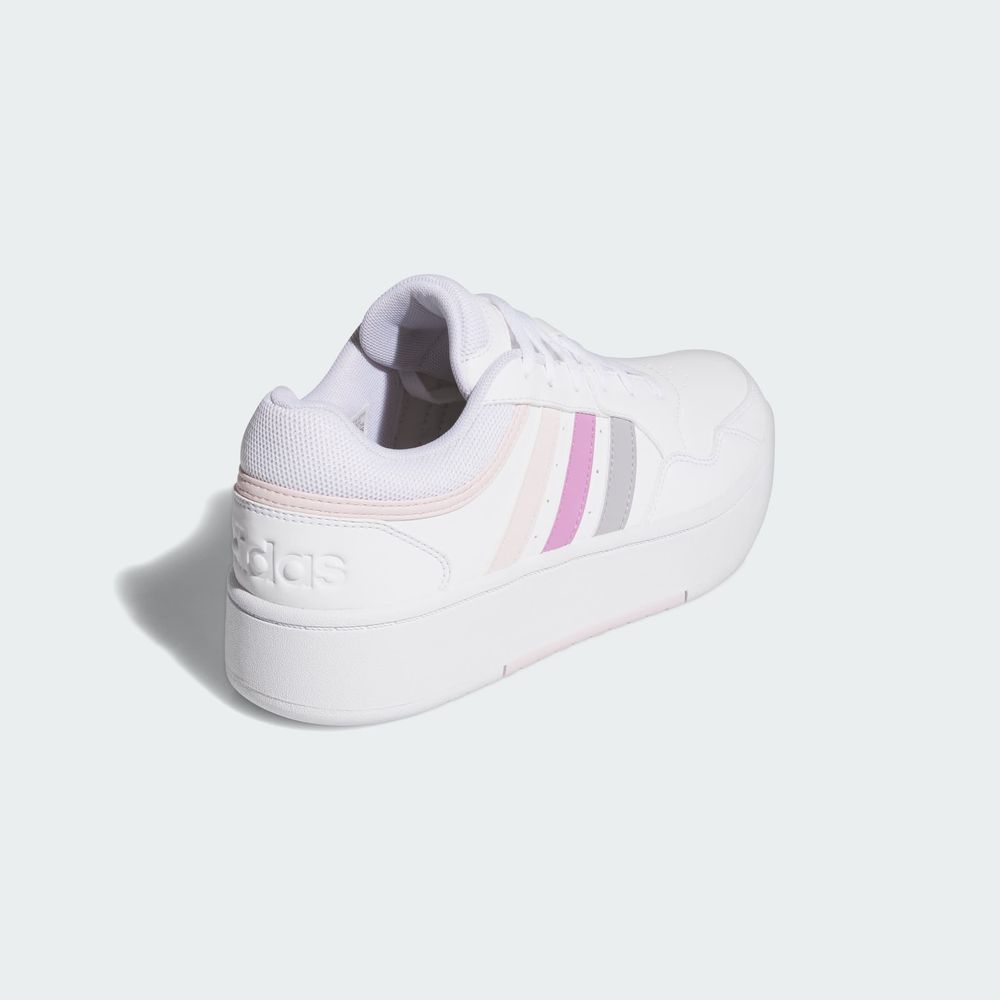 Foto 8 pulgar | Tenis Adidas Hoops 3.0 Bold Blanco para Mujer