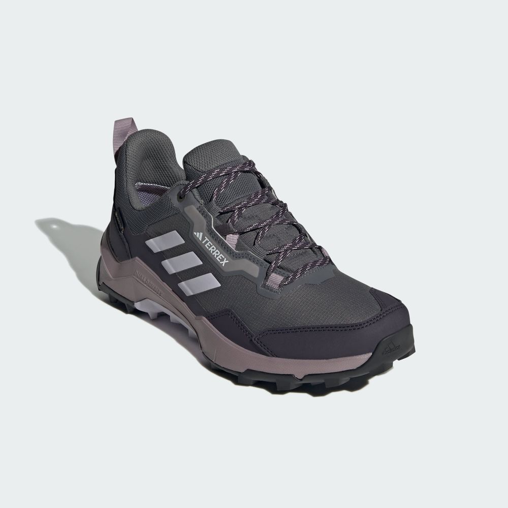 Foto 6 | Tenis De Senderismo Terrex Ax4 Gore-tex Adidas Gris Mujer