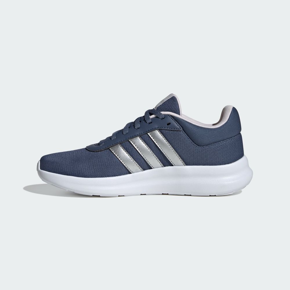 Foto 4 pulgar | Tenis Lite Racer 4.0 Adidas Azul Mujer