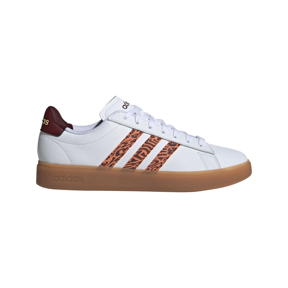 Foto 2 pulgar | Tenis Adidas Grand Court 2.0 Blancos para Mujer